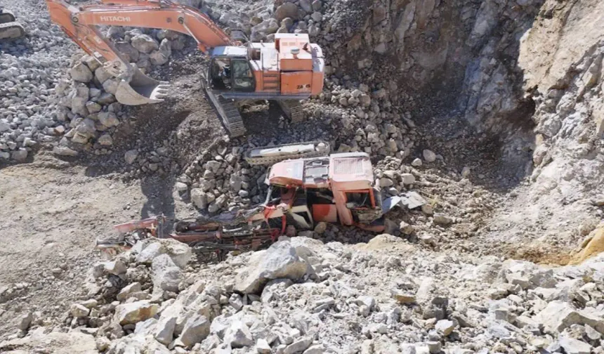 Çubuk'ta maden ocağında kaza: Bir işçi hayatını kaybetti!