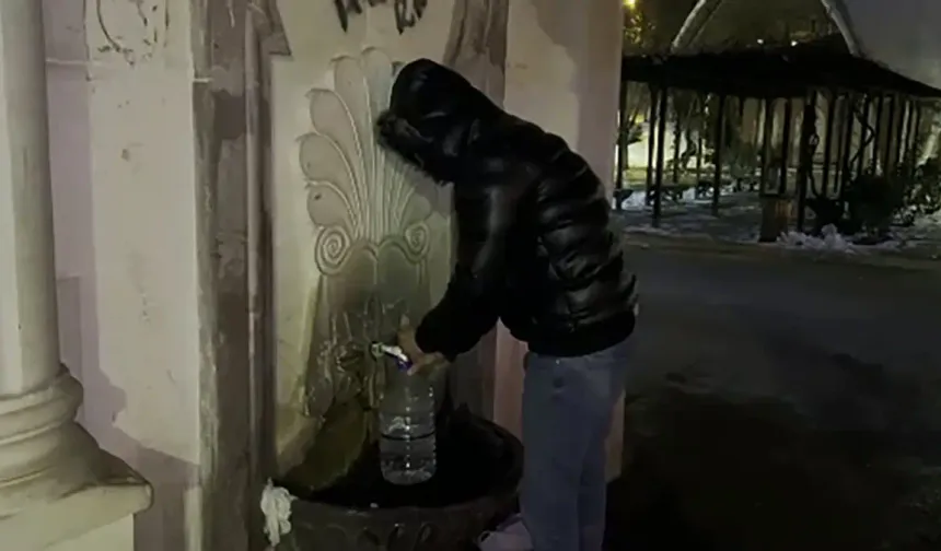 Pursaklar’da su kesintisi tepkisi