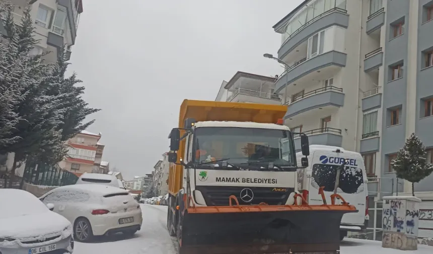 Mamak Belediyesi yılın ilk karında teyakkuzdaydı