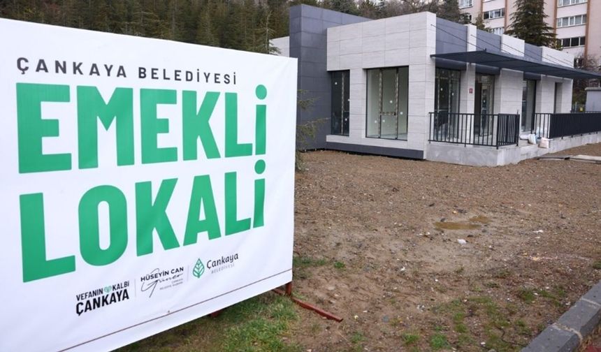 Çankaya'da yeni emekli lokalinin sonuna yaklaşıldı