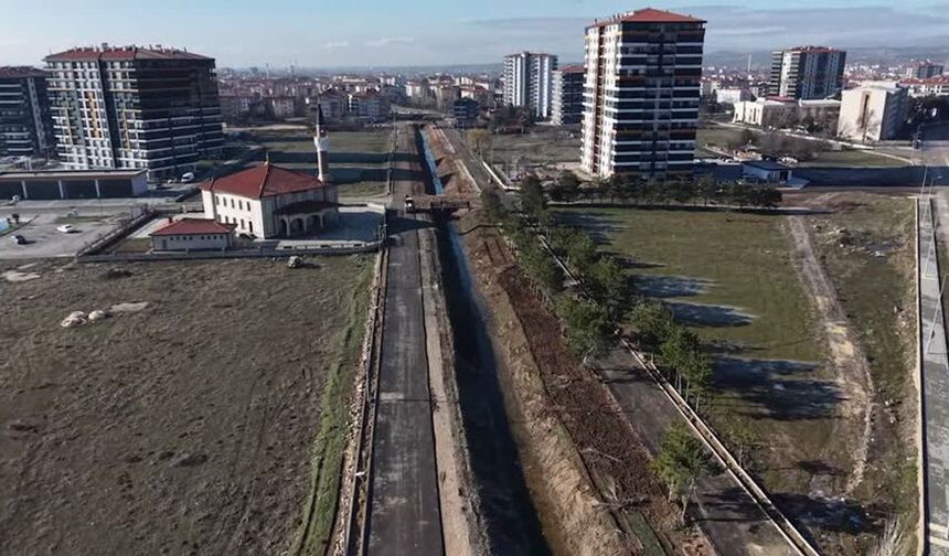 Çubuk'taki Söğütözü Deresinde 2. Etap için İlk Kazma Vuruldu