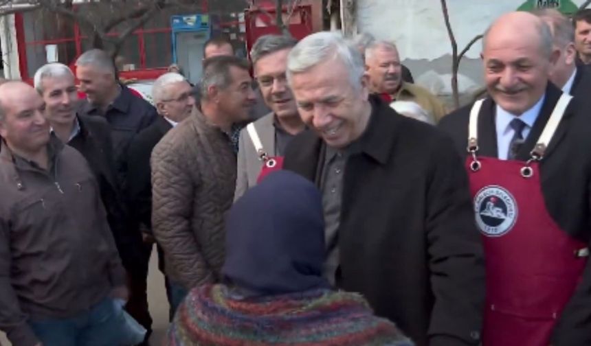 Mansur Yavaş Kalecik’te Vatandaşlarla Buluştu