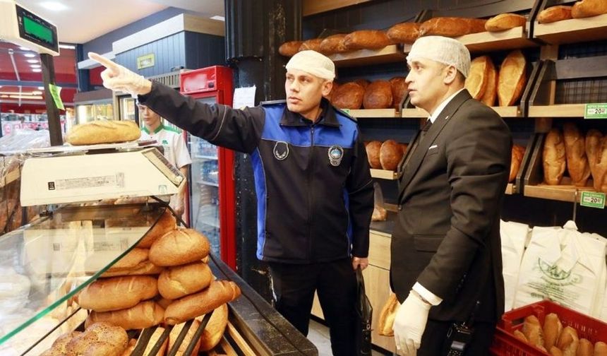 Yenimahalle Zabıtasından Fırın ve İmalathanelerde Sıkı Denetim