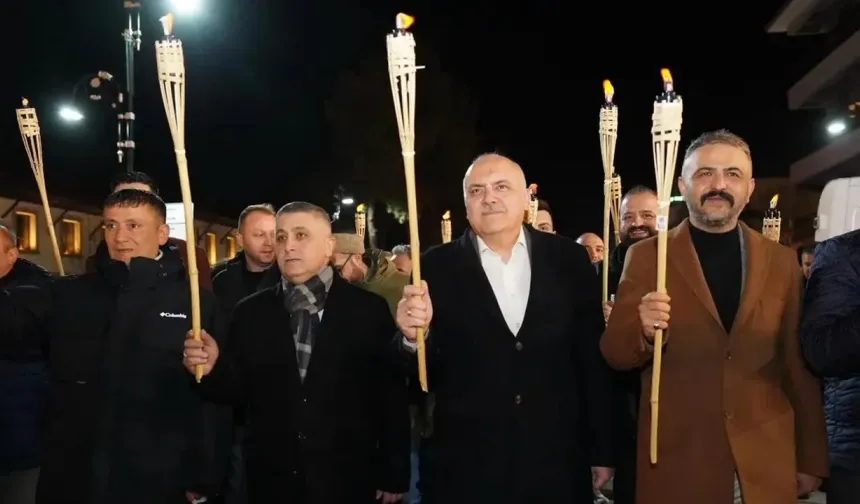 Kızılcahamam’da fener alayı: Ramazan coşkusu sokakta