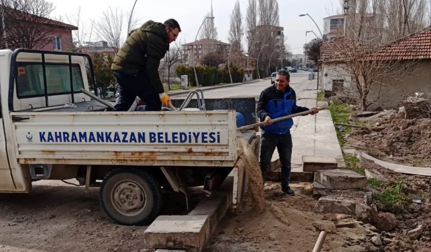 Kahramankazan’da mahalle mahalle yenileme hamlesi