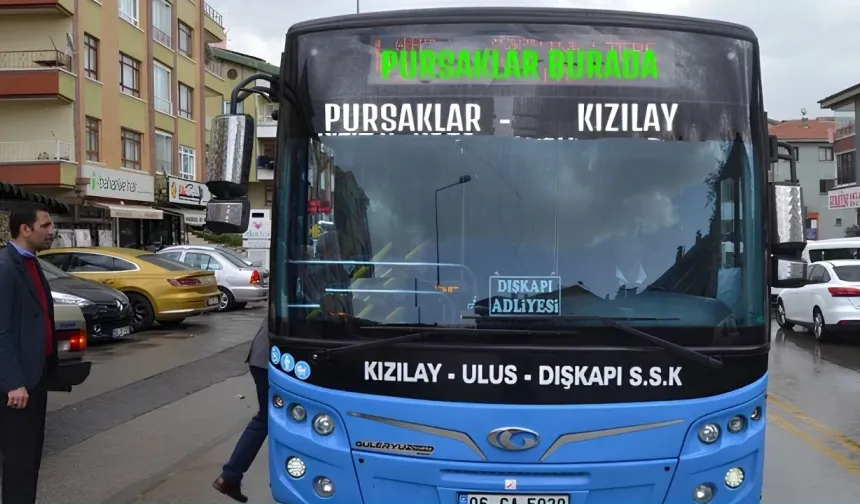 Pursaklar'dan Kızılay'a trafik çilesi bitiyor!