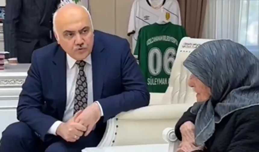 Kızılcahamam’da şehit annesi ziyareti duygusal anlara sahne oldu