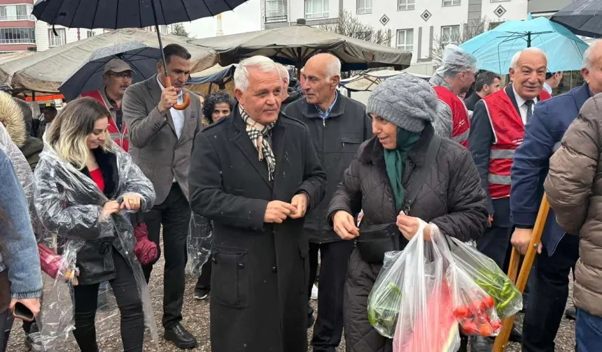 Veli Gündüz Şahin Mamak'ta vatandaşlarla buluştu