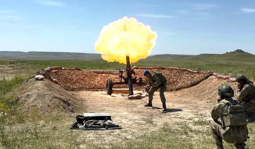 Polatlı'da ağır silah atış eğitimi
