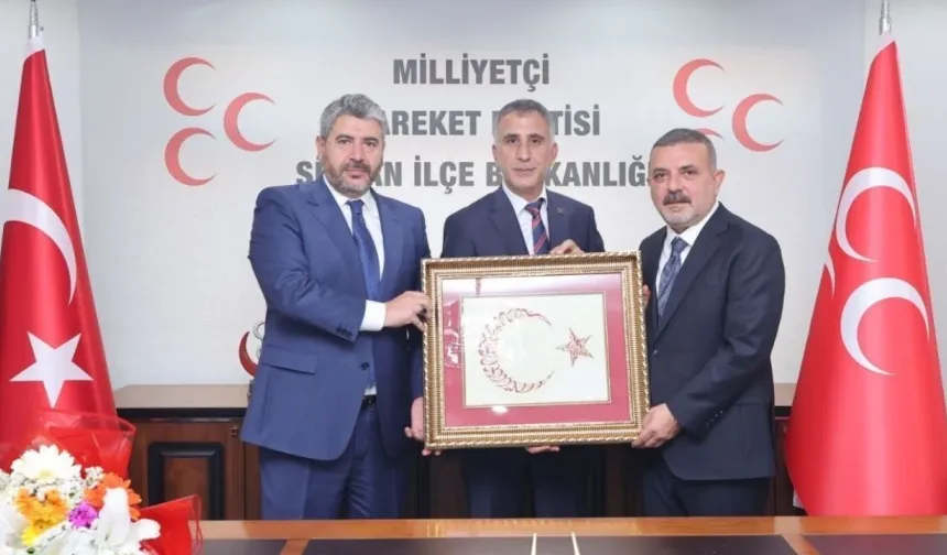 Başkan Ercan'dan MHP Sincan İlçe Teşkilatına Ziyaret