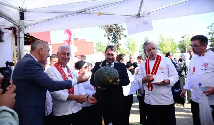 Kahramankazan'da lezzet festivaline yoğun ilgi