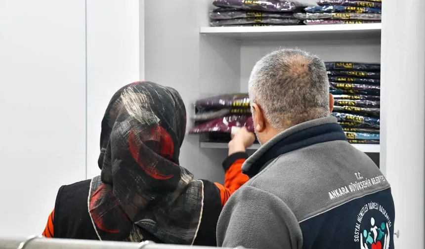 Ulus Sosyal Hizmet Merkezi Anafartalar Çarşısı'nda açıldı