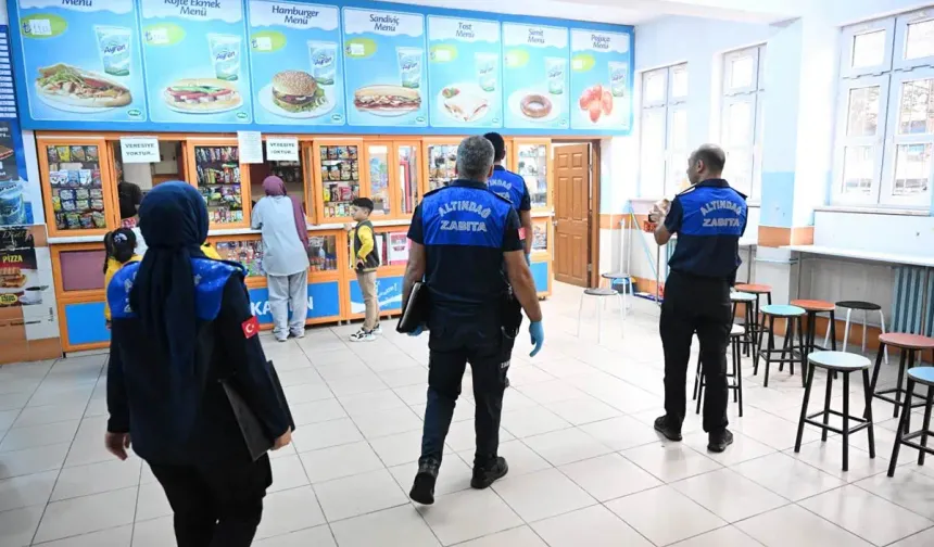 Altındağ’da okul kantinlerine sıkı denetim