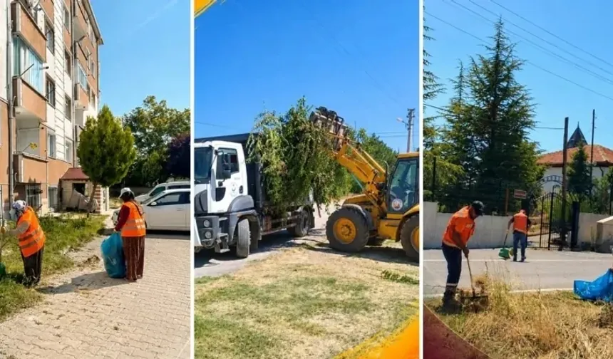 Kahramankazan'da bakım çalışmaları devam ediyor